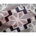 thumbnail image 4 of oneOone Silk Tabby Fabric Geometric Kasuri Print Fabric BTY 42 Inch Wide, 4 of 4