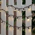 thumbnail image 3 of Mainstays 100-Count Warm White LED Mini Outdoor String Lights, with Brown Wire, 3 of 4