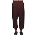 thumbnail image 1 of Atasi Mens Rayon Solid Readymade Harem Pajama Ethnic Wear Elastic Bottom Pant, 1 of 5