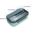 thumbnail image 2 of WIFKLSIIPG Lunch Box Kids Bento Box Adult Lunch Box Lunch Containers for Adults/Kids/Toddler 1100ML 2 Compartment Bento Lunch Box Built in Reusable Spoon &, 2 of 5