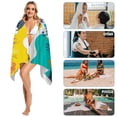 thumbnail image 3 of Large Microfiber Beach Towel for Travel Swimming and Outdoor Leisure Activities, 3 of 4