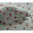 thumbnail image 4 of oneOone Viscose Chiffon Fabric Leaves & Flower Floral Decor Fabric Printed BTY 42 Inch Wide, 4 of 4