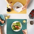 thumbnail image 5 of Placemat for Dining Morandi Color Silicone Table Mat 40×30cm Insulated Child-Friendly Silicone Mat for Kitchen and Dining Tables, 5 of 5