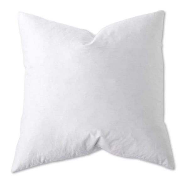 White Goose Down Euro Pillow - 28 x 28 in. -Pack of 2