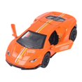 thumbnail image 1 of Modèle de Voiture en Alliage, Modèle de Voiture en Métal 1:32 Durable à Rétrofriction pour Maison pour Garçons de Plus de 3 Ans Orange, 1 of 8