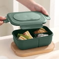 thumbnail image 4 of XYAIYT Microwaveable Silicone Lunch Box with Compartments for Meal Prep Sturdy and Eco Friendly Containers for Adults and Dishwasher Safe Food Storage Solution, 4 of 6