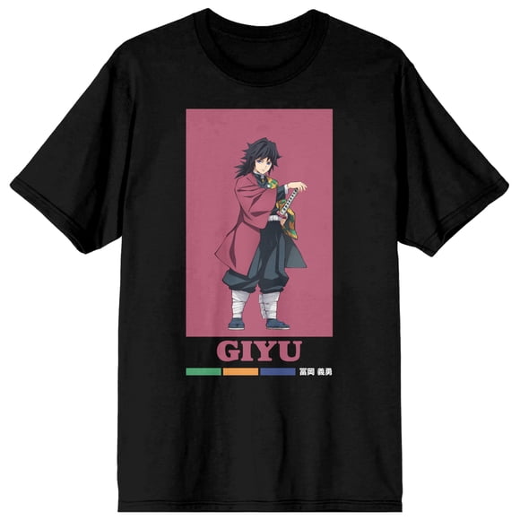 Demon Slayer Giyu Black T-Shirt