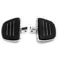 thumbnail image 5 of Krator Chrome Mini Board Floorboards Footpegs Compatible with Yamaha YZF-R1 / 1000R 2000-2016 (Front Only), 5 of 5