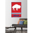 thumbnail image 4 of Buffalo Bills de la NFL - Logo rétro 15, 4 of 5