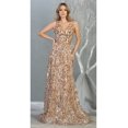 thumbnail image 1 of Sequined Formal Prom Gown And Plus Size, 1 of 4