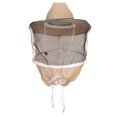 thumbnail image 3 of Beekeeper Hat Outdoor Beekeeper Cowboy Hat Breathable Fireproof Beekeeping Veil  Face Head Protector, 3 of 8