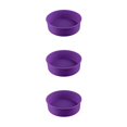 thumbnail image 3 of kurtrusly Wedding Birthday Party Cake Restaurant Reusable Washable Mousse Round Mould Kitchen Gadget Accessories Purpe 8 Inch 3Set, 3 of 6