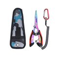 thumbnail image 1 of Fishing Plier Line Lure Cutter Hook Remover Fishing Scissor (Blue Black), 1 of 9