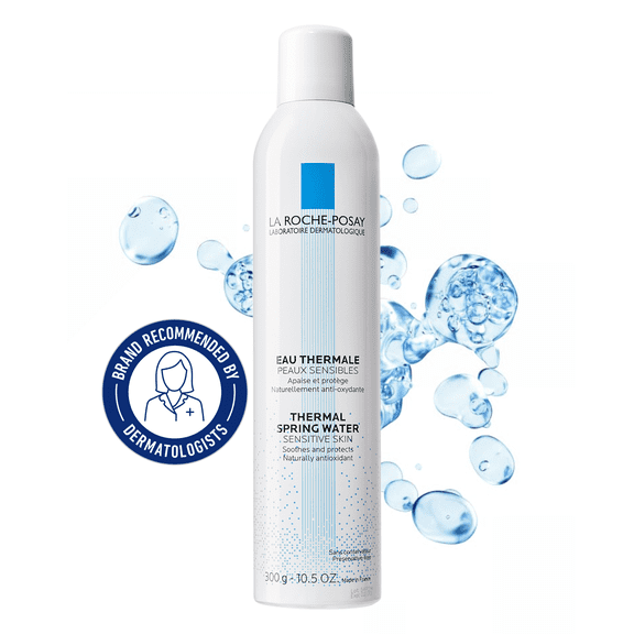 La Roche-Posay Thermal Spring Water, Soothing Face Mist with Antioxidant Selenium for Sensitive Skin, 300mL