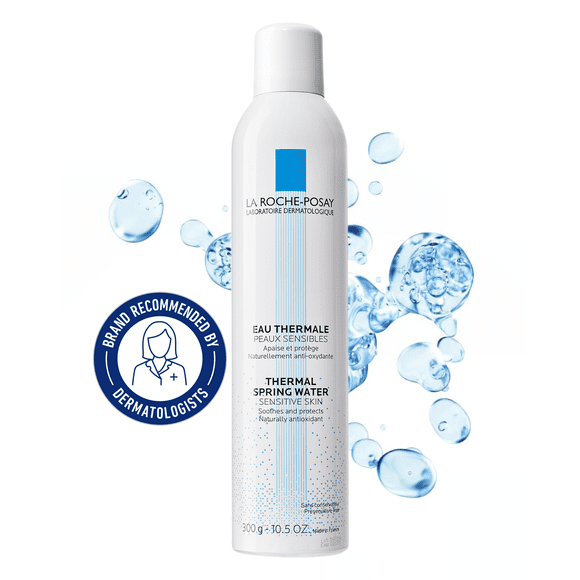 La Roche-Posay Thermal Spring Water, Soothing Face Mist with Antioxidant Selenium for Sensitive Skin, 300mL