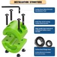 thumbnail image 3 of ORUYROP Winch Cable Hook Stopper 2 Pack, Silicone Rubber Stopper Protects Synthetic Winch Rope, Towing Hook, Cable Line for ATV UTV, Green, 3 of 7