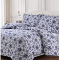 thumbnail image 2 of Tribeca Living SNFL170DUVETKI Duvet Set, King, Snowflakes, 2 of 3