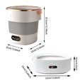 thumbnail image 2 of WIFKLSIIPG Portable Washing Machine15L Collapsible Mini Washer with 3 Cleaning Modes Drain Small Foldable Laundry Machine for Travel Camping Dorms RVs Kids Clothes Underwear Socks, 2 of 8