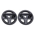 thumbnail image 2 of Racing Game Controller Steering Wheel, Game Controller Steering Wheels Ergonomic 2PCS Precise Fit Secure Compact  for Family Gathering Black, 2 of 7