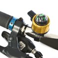 thumbnail image 4 of Bangcool Bike Bell Mini 2 in 1 Compass Aluminium Alloy Cycling Handlebar Bell Bicycle Ring for Travel Riding, 4 of 10
