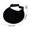 thumbnail image 4 of Birdeem Traceless Sun Hat Foldable Large Sun Hat Women Travel All-Matching Net Red Sun Hat, 4 of 10