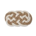 thumbnail image 1 of CAROOTU Hand-woven Heat Insulation Placemats Twine Woven Coasters Boho Style Kitchen Tool for Home Restaurant, 1 of 7