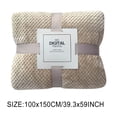 thumbnail image 3 of Aodebiao Large Plaid Fleece Blanket - 59x39 Inch Soft Warm Flannel Throw for Couch, Bed & Camping - Reversible Breathable Blanket (3 Sizes) - Machine Washable, 3 of 8