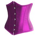thumbnail image 2 of Funie Corset Taille Haute pour Femmes Grande Taille Couleur Unie, 2 of 8