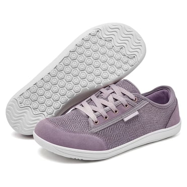 HOBIBEAR Chaussures Pieds Nus pour Femmes et Hommes / Espadrilles Minimalistes Zéro Drop avec Grand Boîte à Orteils / Légères pour la Course, la Marche et le Gym