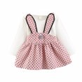 thumbnail image 1 of LUOGENLI Robe Bébé Filles Vêtements Enfants Été Tout-Petit Floral Froncé Sans Manches Robes Robe Filles Robe pour Filles Travail Tendance 2-3 Ans, 1 of 4