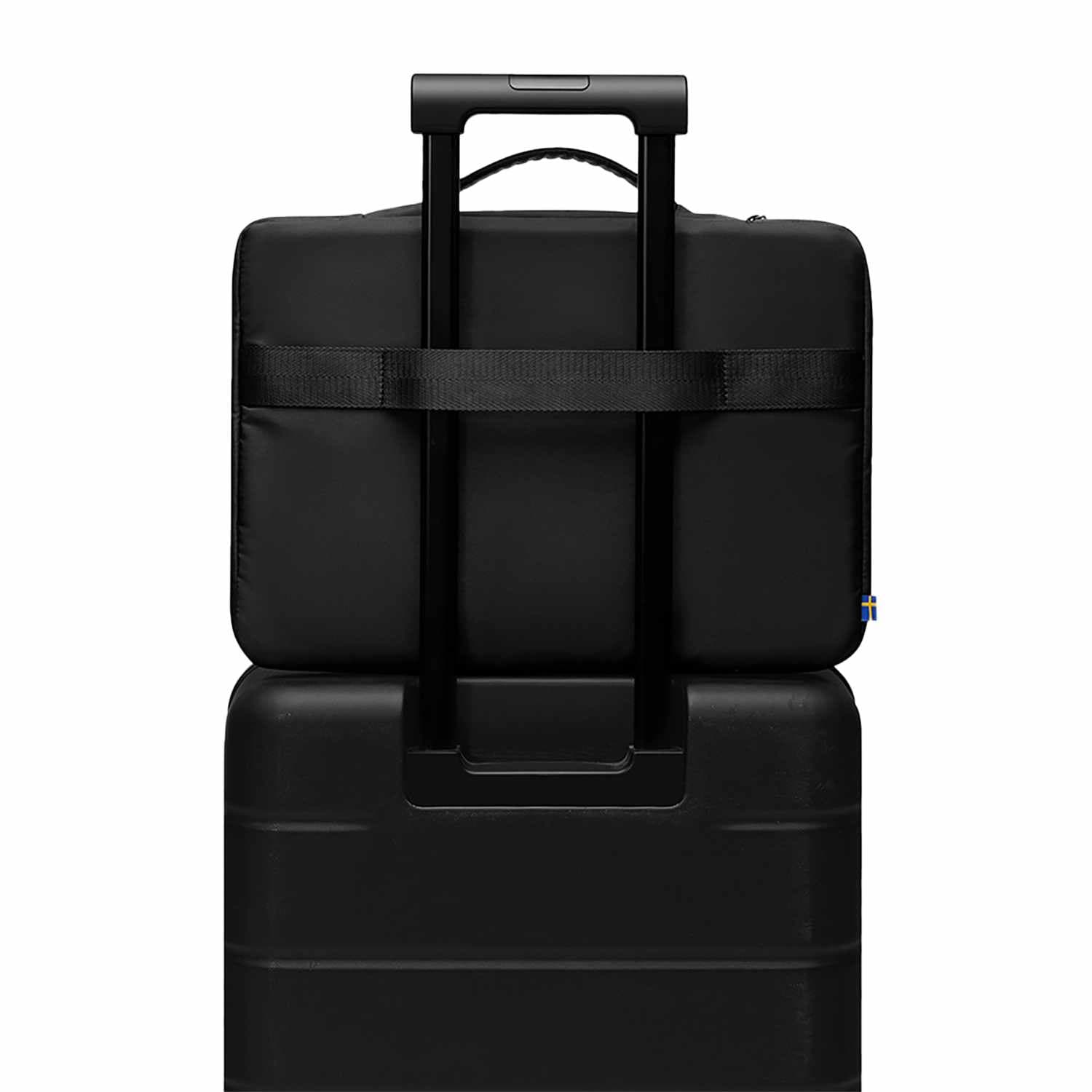 Gaston Luga Dash Cushioned Briefcase 16" | Fits Laptops 11″- 16″ | Black