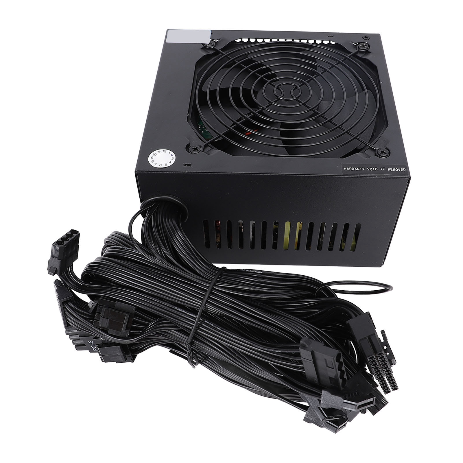 Bloc d'Alimentation pour Ordinateur, Contrôle Thermique Automatique 600 W ATX PUS Passif Pleine Tension pour Mise à Niveau