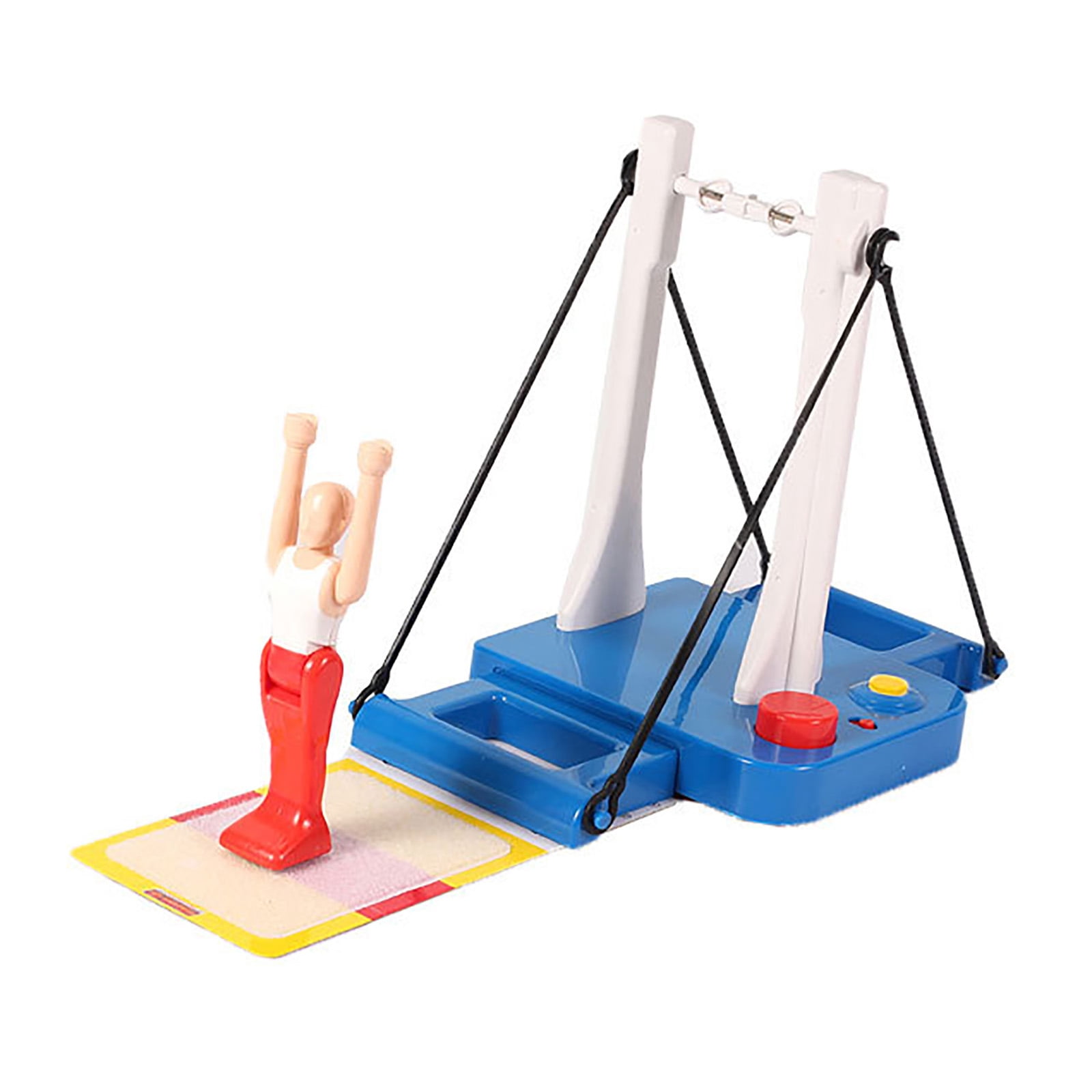 Gymnastics Action Tabletop Game Toy for Kids Interactive Big Flip Horizontal Bar Family Board Game