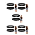thumbnail image 3 of Wisewang 2piece Adjustable Stretch Flat Buckle Belts Wide Application Wear With Comfort 5Set, 3 of 6
