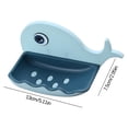 thumbnail image 4 of Pompotops Soap Dish Punch-Free Wall-Mounted Creative Soap Dish Rack Home Box Clearance, 4 of 4