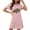 Pink, variant on Sakmal Green Moomoo Womens Cute Short Sleepshirt Short Sleeve Heart Print Nightgowns for Women