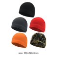 thumbnail image 5 of Winter Fleece Hat Windproof Warm Sport Cycling Running Ski Cap (Orange), 5 of 5
