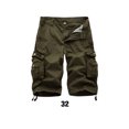 thumbnail image 4 of fastboy Cargo Shorts Pantalons Décontractés Homme Tenue Résistance à l'Usure Extérieur Intérieur Commodité Costume de Travail à la Mode Vert 32, 4 of 6