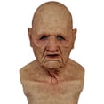 thumbnail image 1 of Gupgi Old Man Woman Mask, Realistic Halloween Human Wrinkle Face Mask, 1 of 4