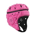 thumbnail image 2 of Almencla Kids Rugby Helmet Adjustable Soft Padding Headgear for Playing Sports Hockey Pink, 2 of 8