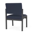 thumbnail image 5 of Fauteuil d'Appoint Sans Accoudoirs Lenox en Acier pour Réception / Acier Charbon / Bleu, 5 of 5