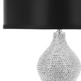 thumbnail image 3 of Safavieh Nicole Lampe de Table, Argent, Lot de 2, 3 of 9