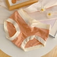 thumbnail image 2 of Ultra-Soft Cotton Imitation Girls Underwear - Breathable Mid Rise Hypoallergenic Panties (3-15Y), 2 of 3