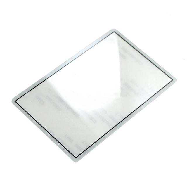 MesaSe Replacement Top Screen Frame Lens Cover Screen Protector for 3DS XL / New 3DS XL
