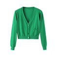 thumbnail image 1 of Mode Durable Cardigan Tricoté à Manches Longues pour Femmes Printemps et Automne - Hontri, 1 of 2