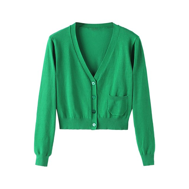 Mode Durable Cardigan Tricoté à Manches Longues pour Femmes Printemps et Automne - Hontri