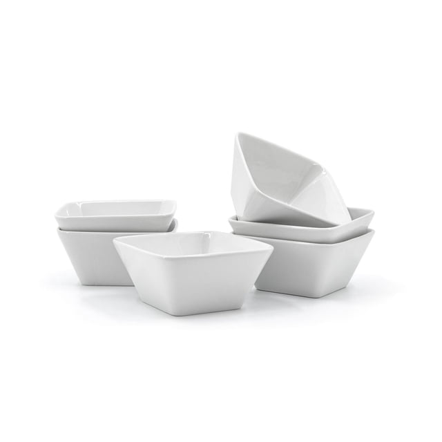 Hometrends Small Square Bowl - Set of 6