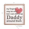 thumbnail image 2 of Framed Wooden Sign For Dad, 2 of 3