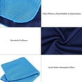 thumbnail image 4 of Breathable Super Breathable Cooling Effect Towel with Storage Bottle for Sports Gym Workout Light Blue, 4 of 8