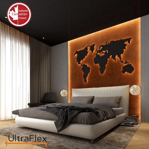 Ultraflex INFINITY PLUS- Soins Orthopédiques de la Colonne Vertébrale, Mousse Certifiée Premium CertiPUR-US®, Matelas Écologique (Fabriqué au Canada) - Format Grand Lit